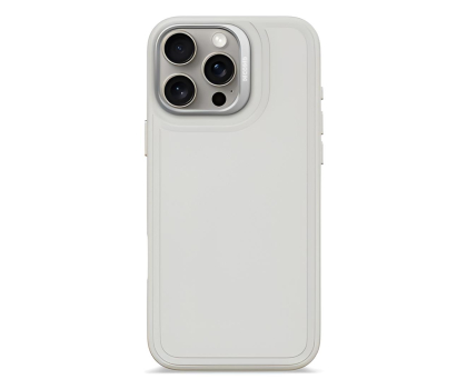 Etui do telefonów Decoded AntiMicrobial SiliconeStacks iPhone 16 Pro Max stone gray D25IPO16PMBCST9SY